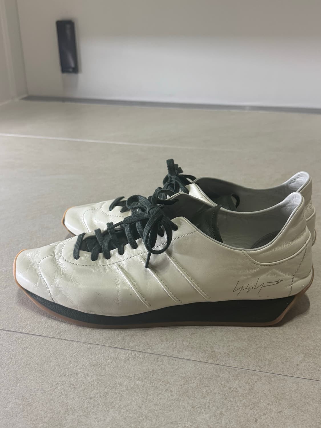 y-3 컨트리 오프화이트 그린 285 상품이미지1