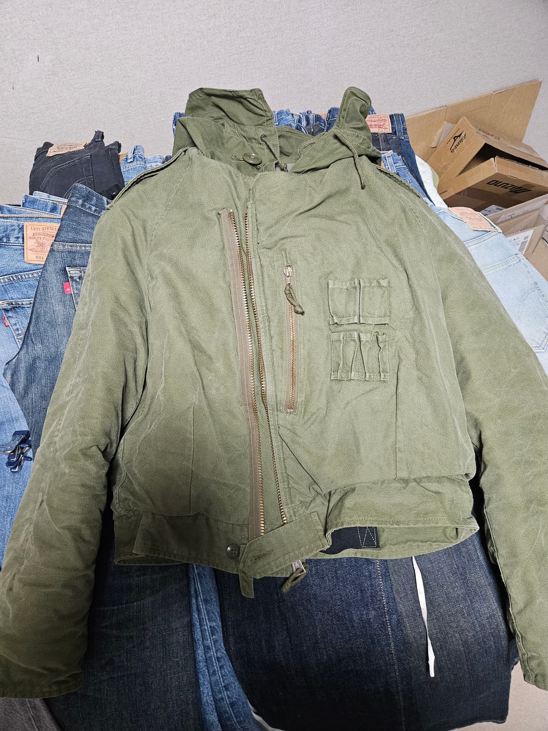 캐나다군 탱커자켓 L/R 교환 희망 상품이미지1