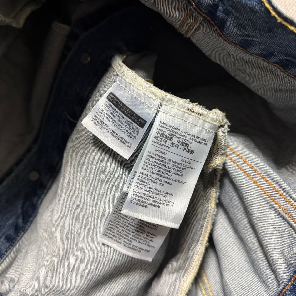 리바이스 후드 데님 트러커 자켓 상품이미지3