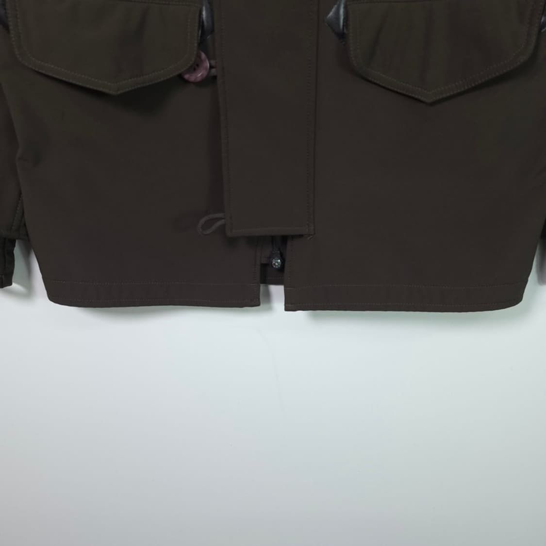 알파인더스트리 다크 브라운 소프트쉘 테크니컬 자켓 XS 상품이미지5