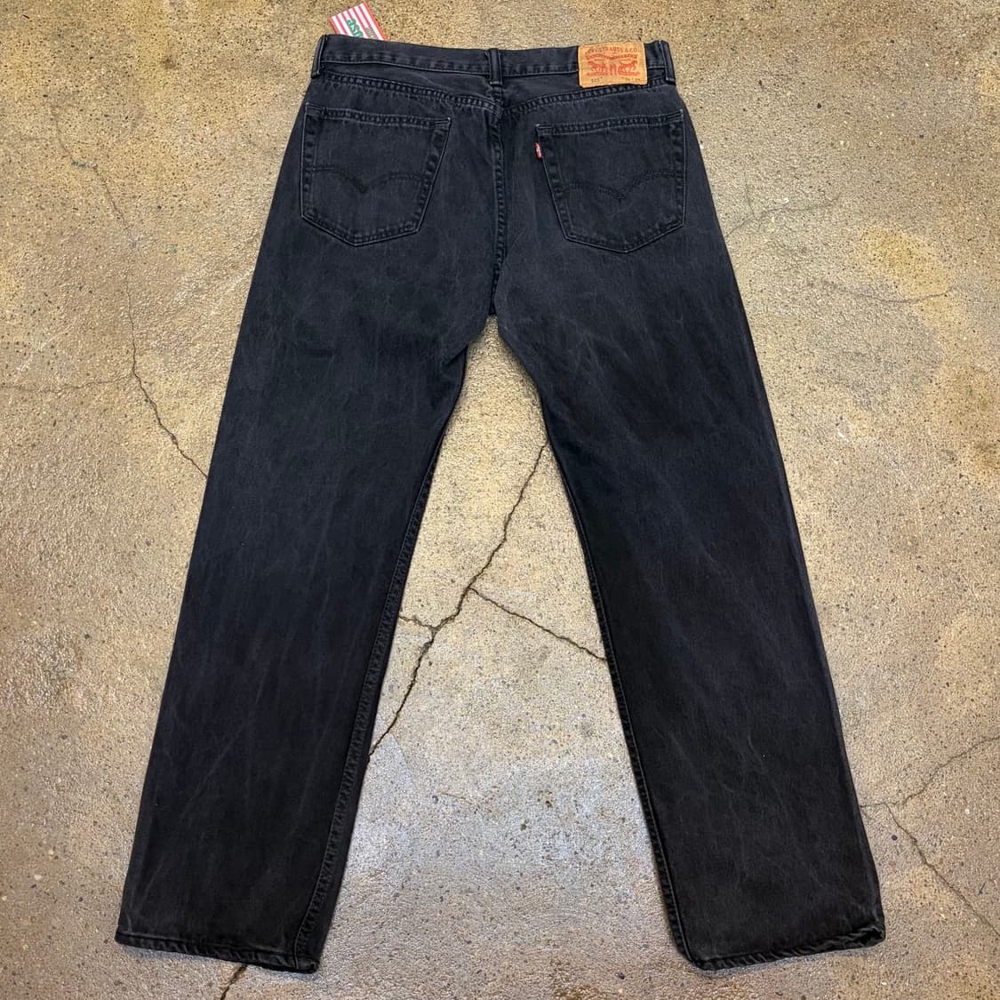 미국 빈티지 리바이스 505 블랙진 청바지 상품이미지4