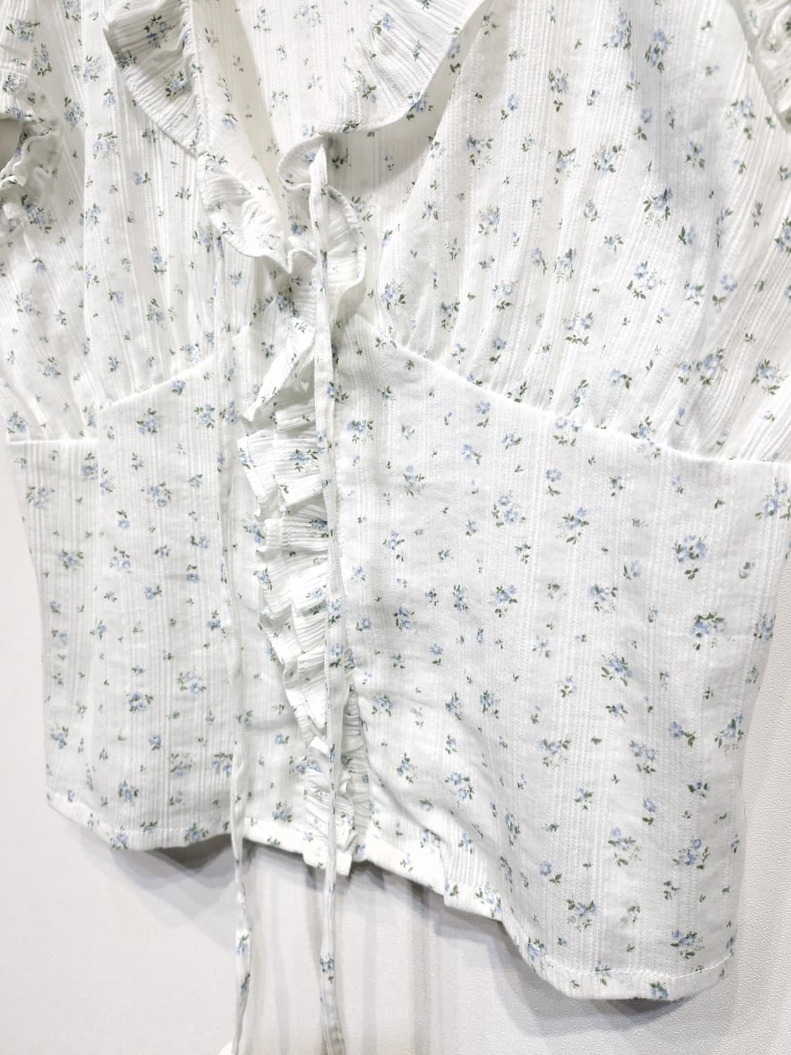 마가린핑거스 플로럴 프릴 블라우스 상품이미지7