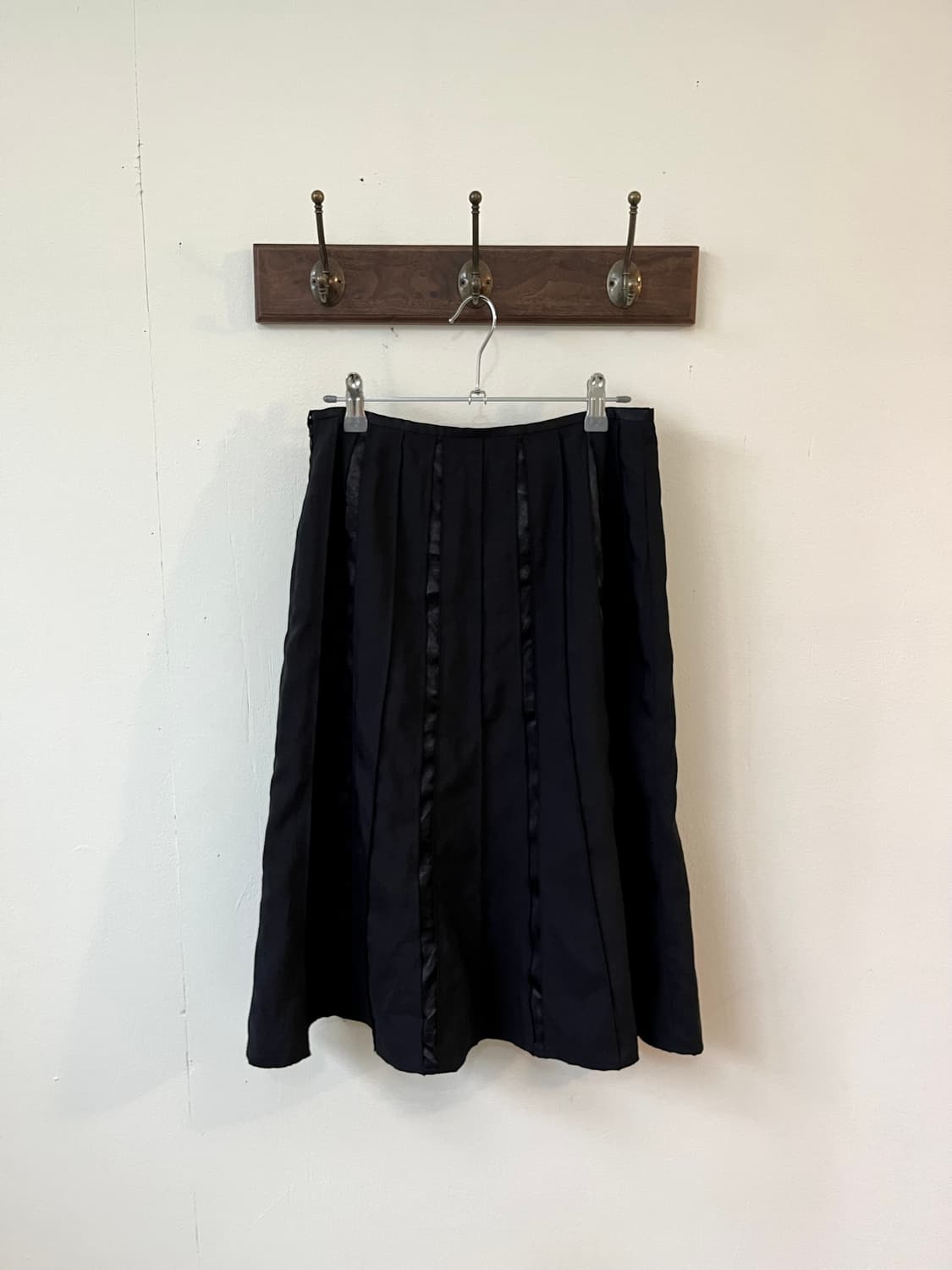vtg japan 아카이브 블랙 스커트 상품이미지2