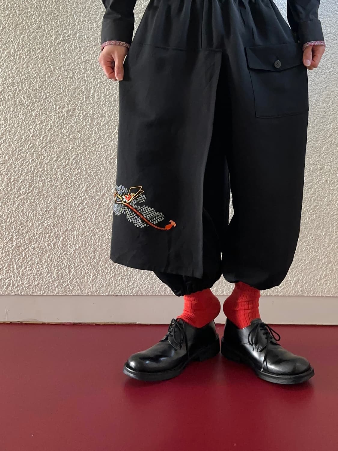 오리엔탈 스커트 레이어 사루엘 팬츠 상품이미지2