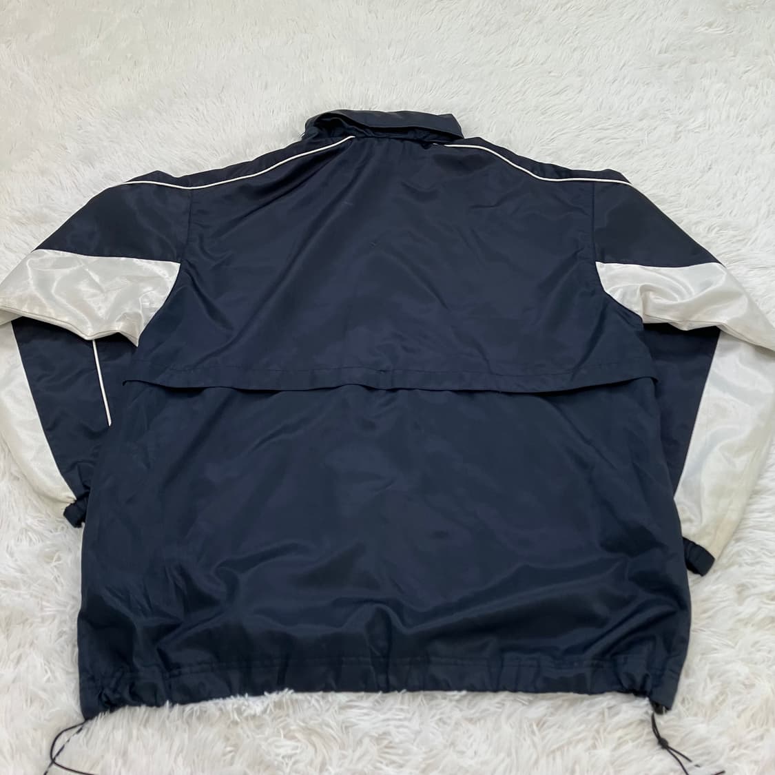 빈티지 챔피언 네이비 실버 바람막이 852 y2k 스트릿 모리 갸루 일본 상품이미지3