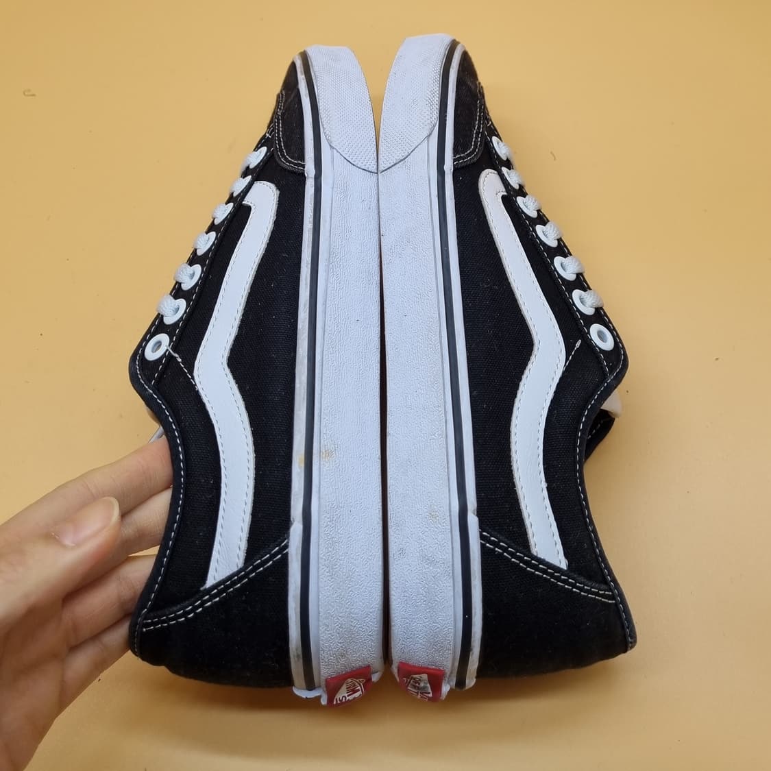 반스 v362 검흰 남성스니커즈260  상품이미지5