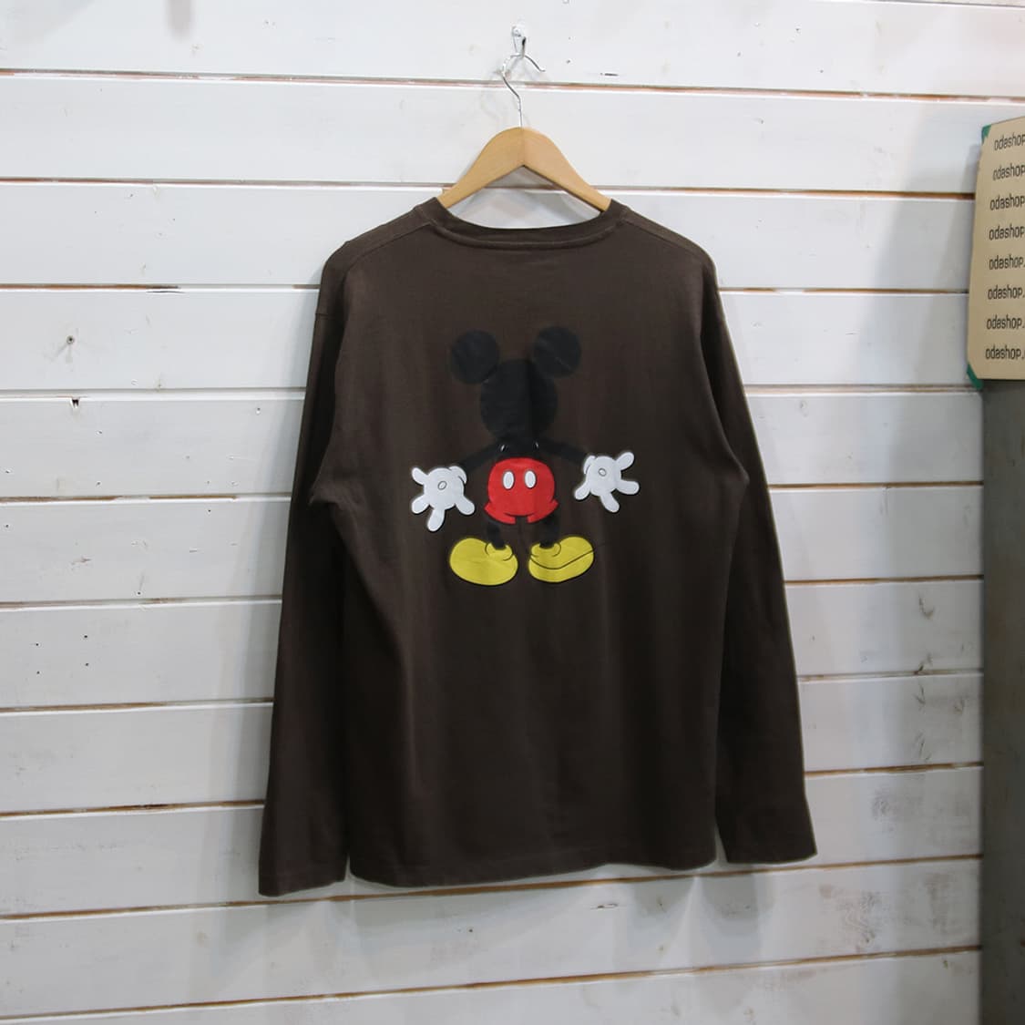 (착용컷) 디즈니 미키 마우스 롱 슬리브 (남성용 103) 상품이미지2