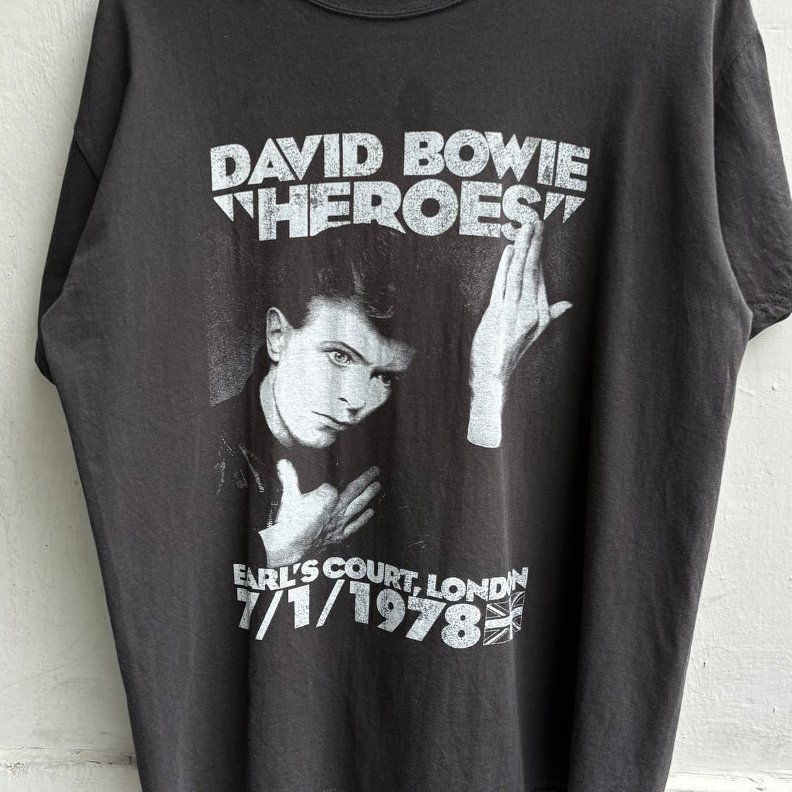 David Bowie 'Heroes' Official tee 상품이미지2