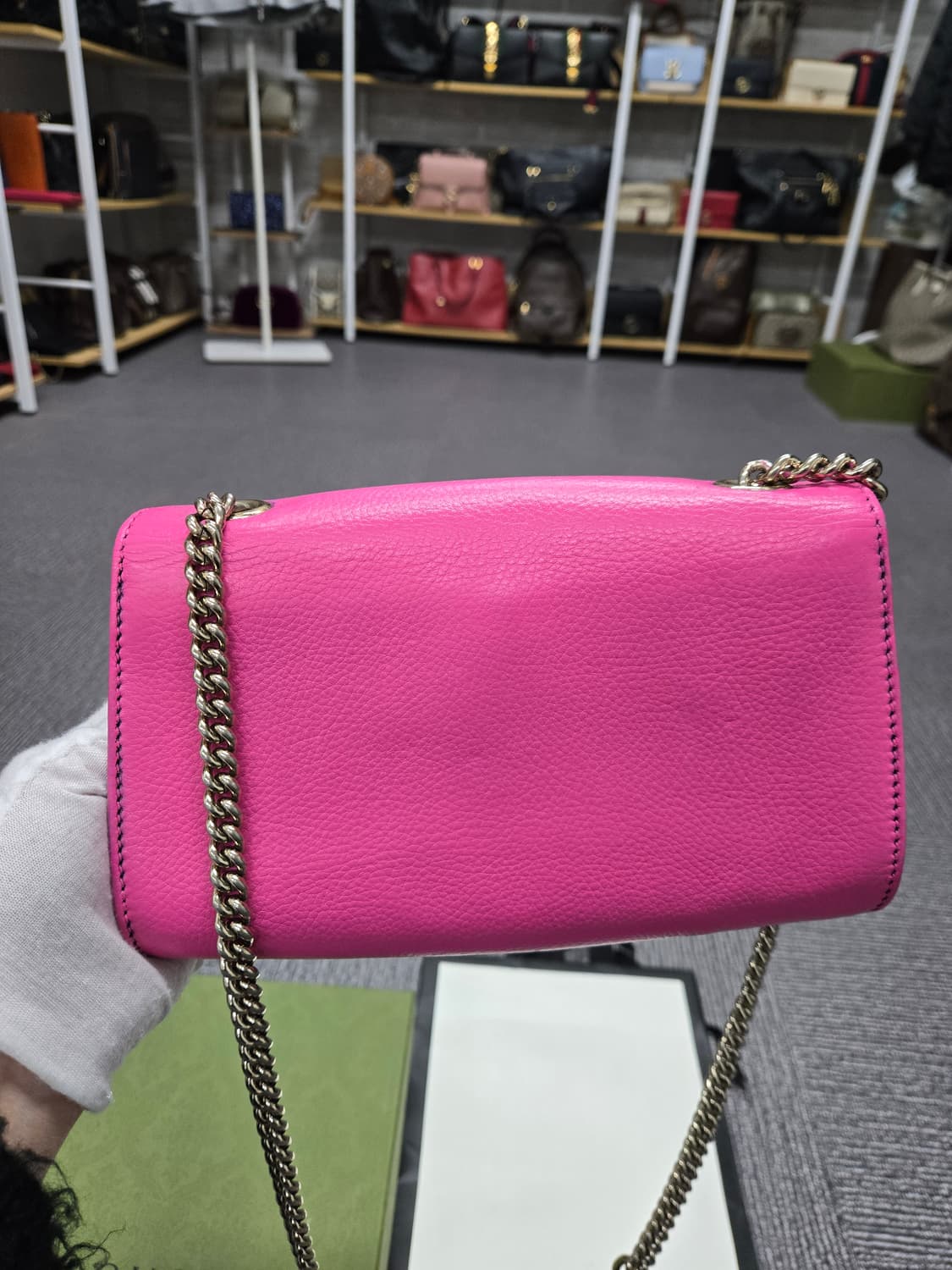 [특가][정품] 구찌 홀스빗 체인 크로스백 상품이미지3