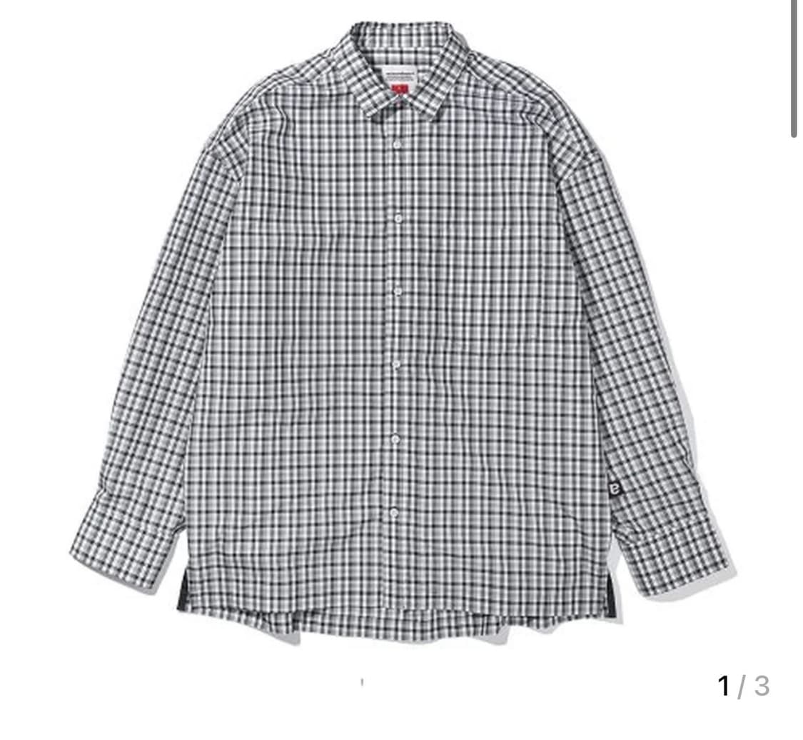 [L-XL] 엑스트라오디너리 블랙 체크 셔츠 상품이미지6