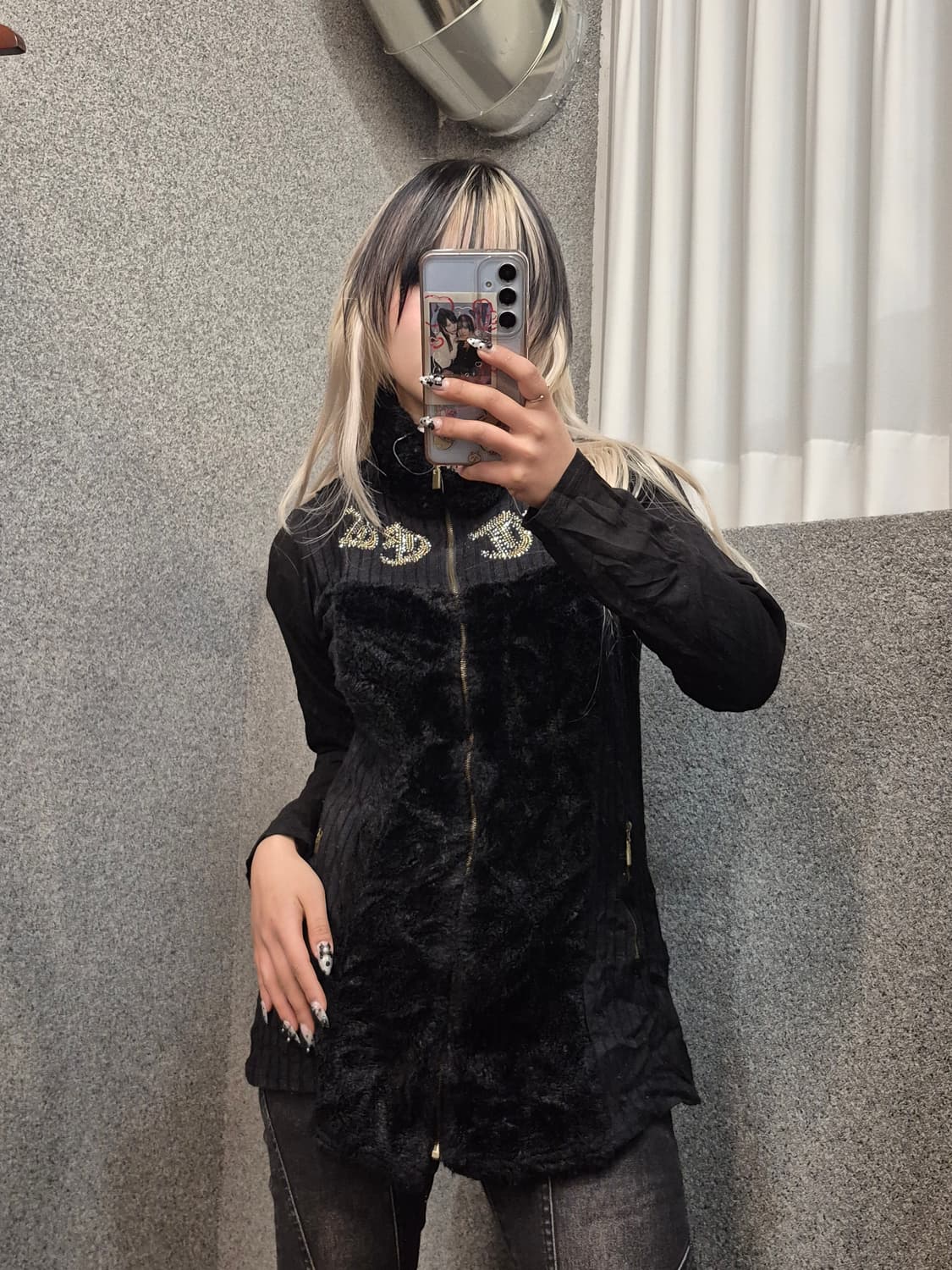 VINTAGE CUBIC POINT ZIPUP  상품이미지1