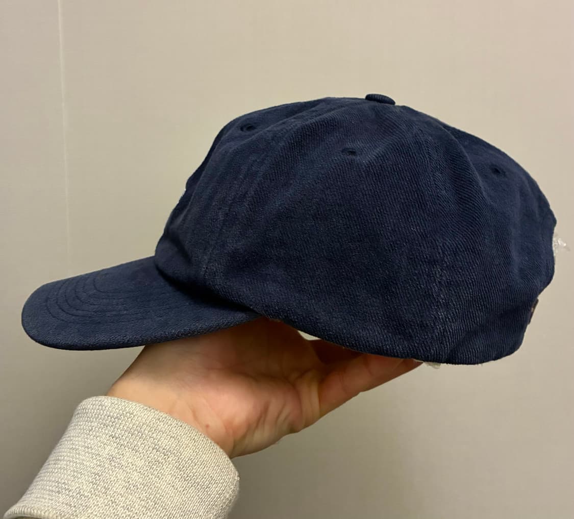 (F)Supreme 슈프림 코듀로이 스크립트 로고 6패널 볼캡 모자 상품이미지3