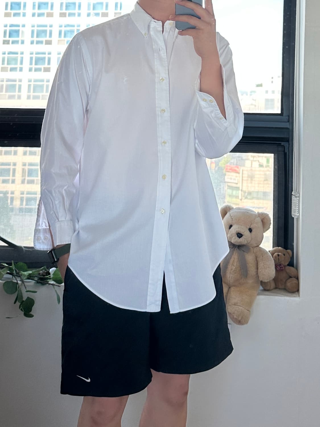 폴로 랄프로렌 화이트 셔츠 105-110 상품이미지7