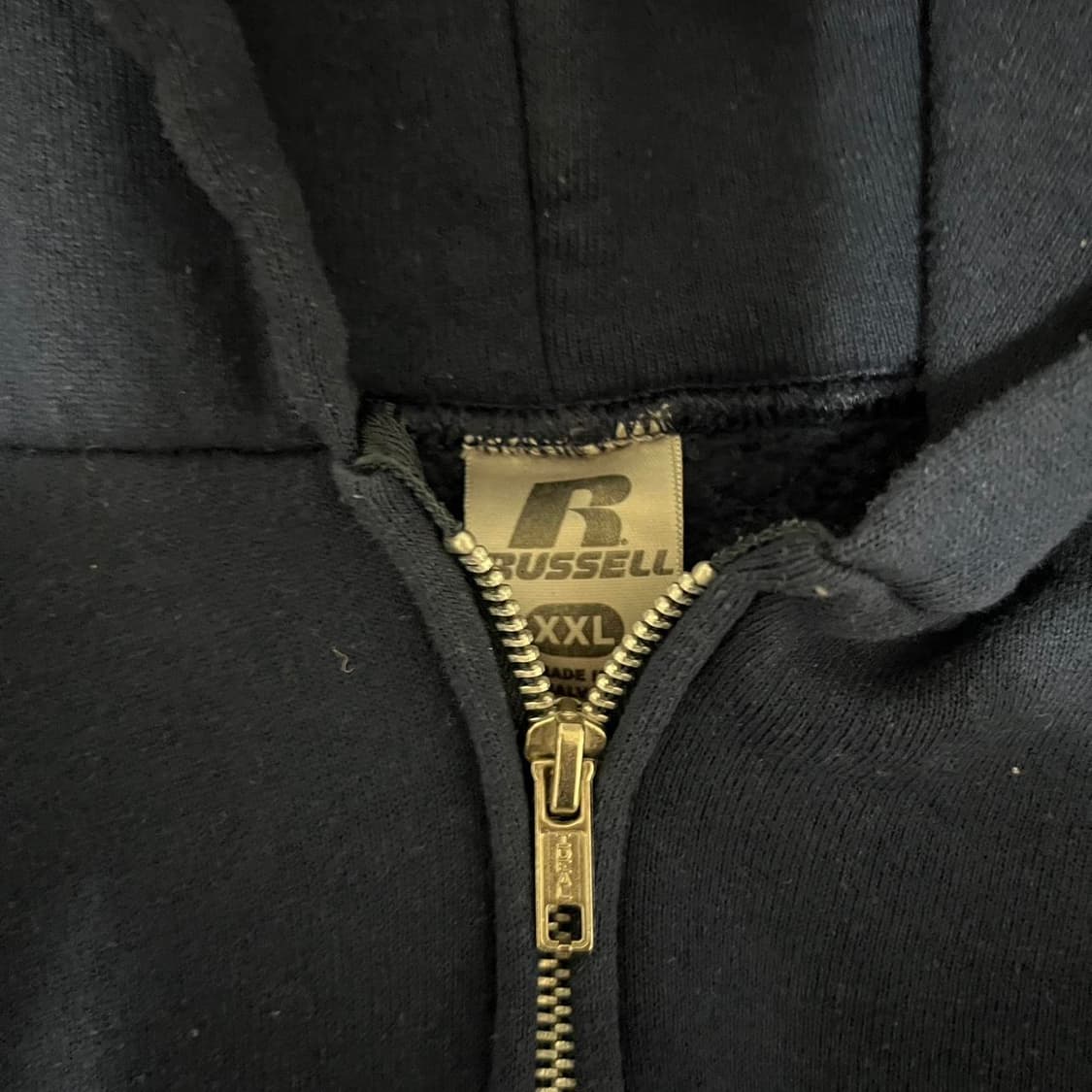 00s 러셀 애슬레틱 후드집업 네이비 상품이미지2