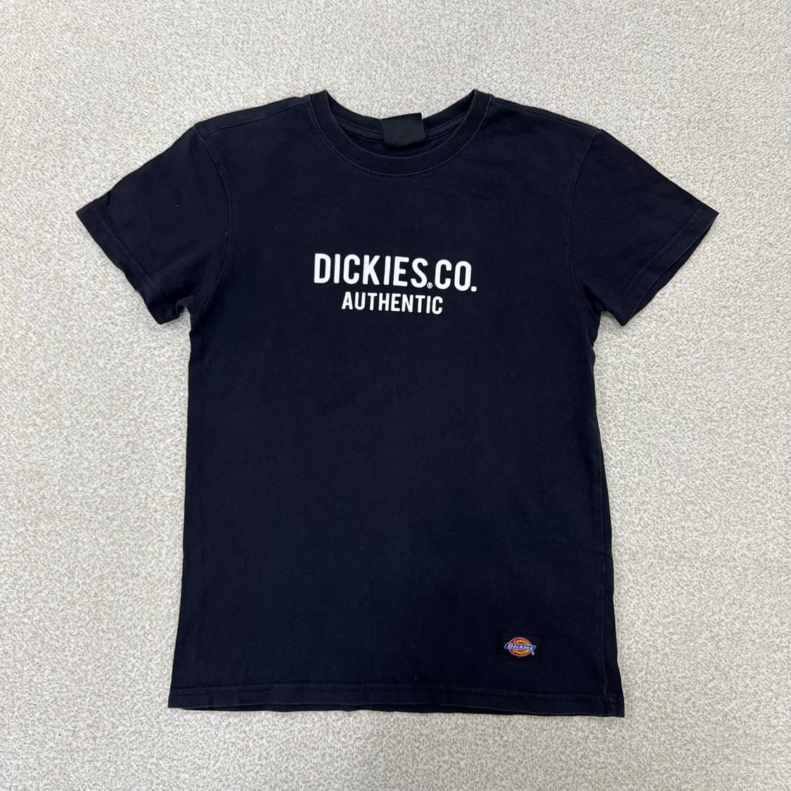 XS 디키즈 레터링 반팔티 0219T1 상품이미지1