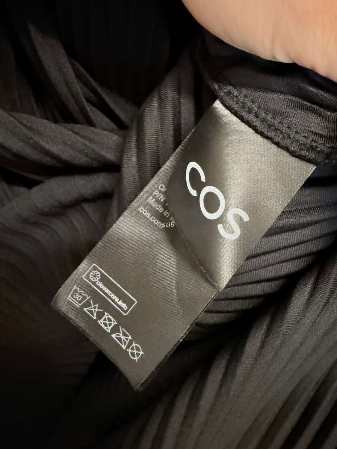 COS 플리츠 롱 원피스  상품이미지6