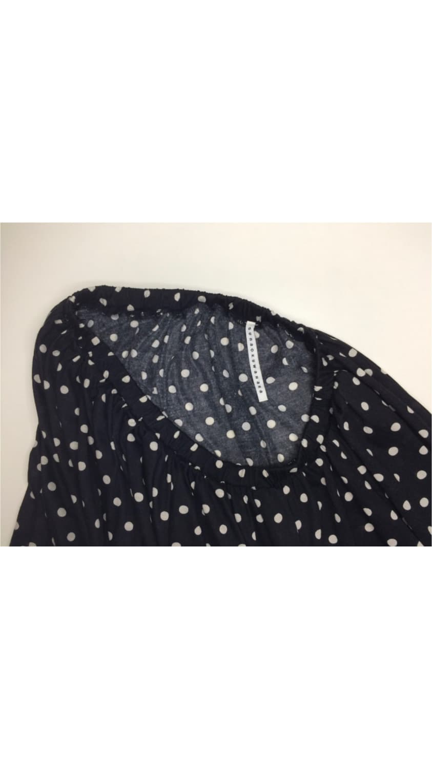 스나오 쿠와하라 블랙 도트 땡땡이 스커트 상품이미지5