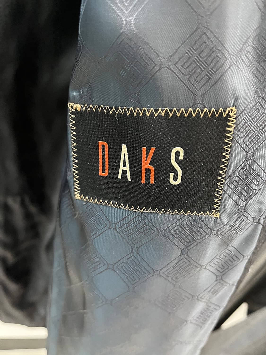 105) 닥스 스트라이프 캐시미어100% 코트 상품이미지5