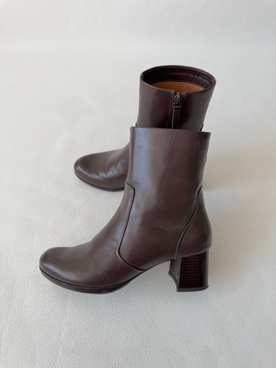 [245]쿠에른(CUEREN) 레더 부츠 상품이미지1