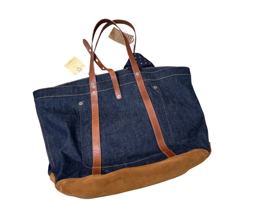 더블알엘 데님 토트백/숄더백/쇼퍼백 OS 상품이미지4