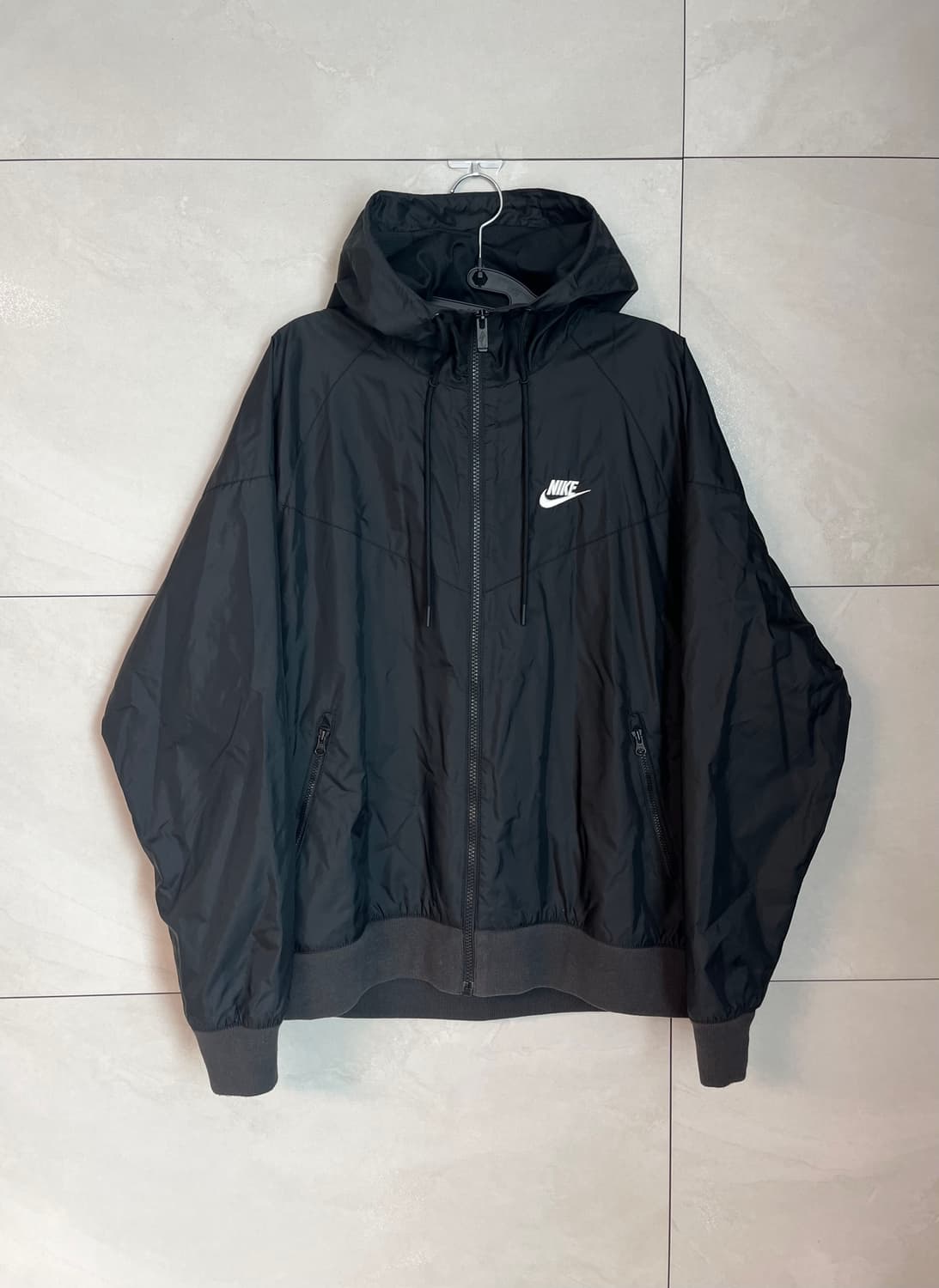 나이키 윈드러너 바람막이 자켓 블랙 [M]  상품이미지1