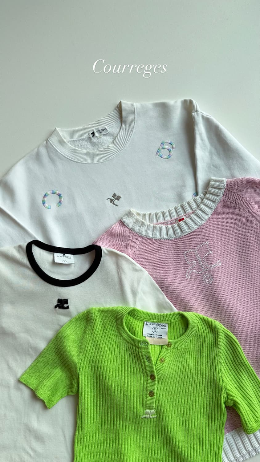 Courreges 니트 상품이미지1