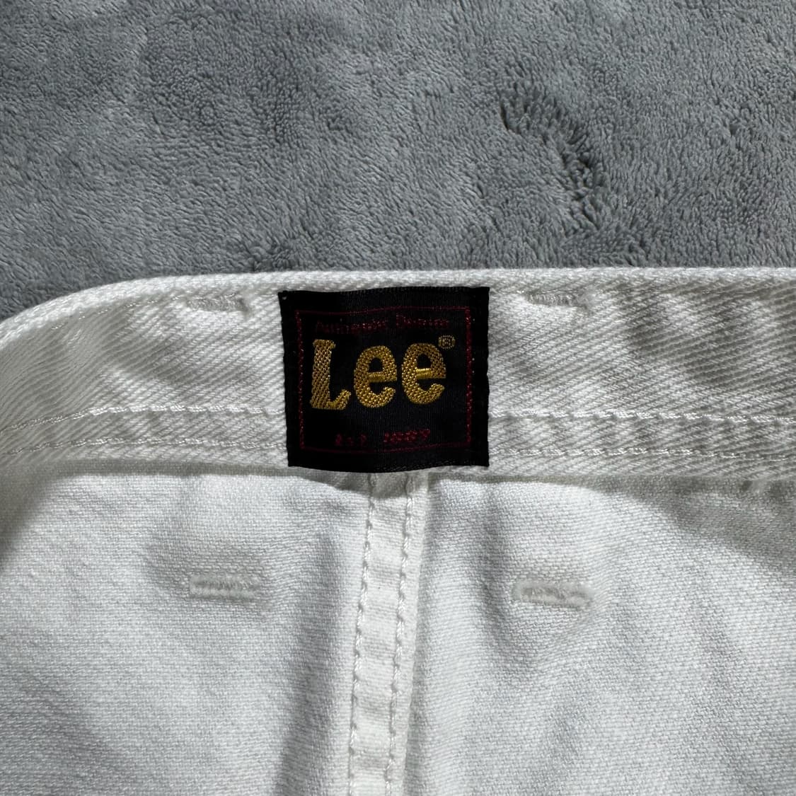 Lee 화이트 미니스커트 상품이미지4