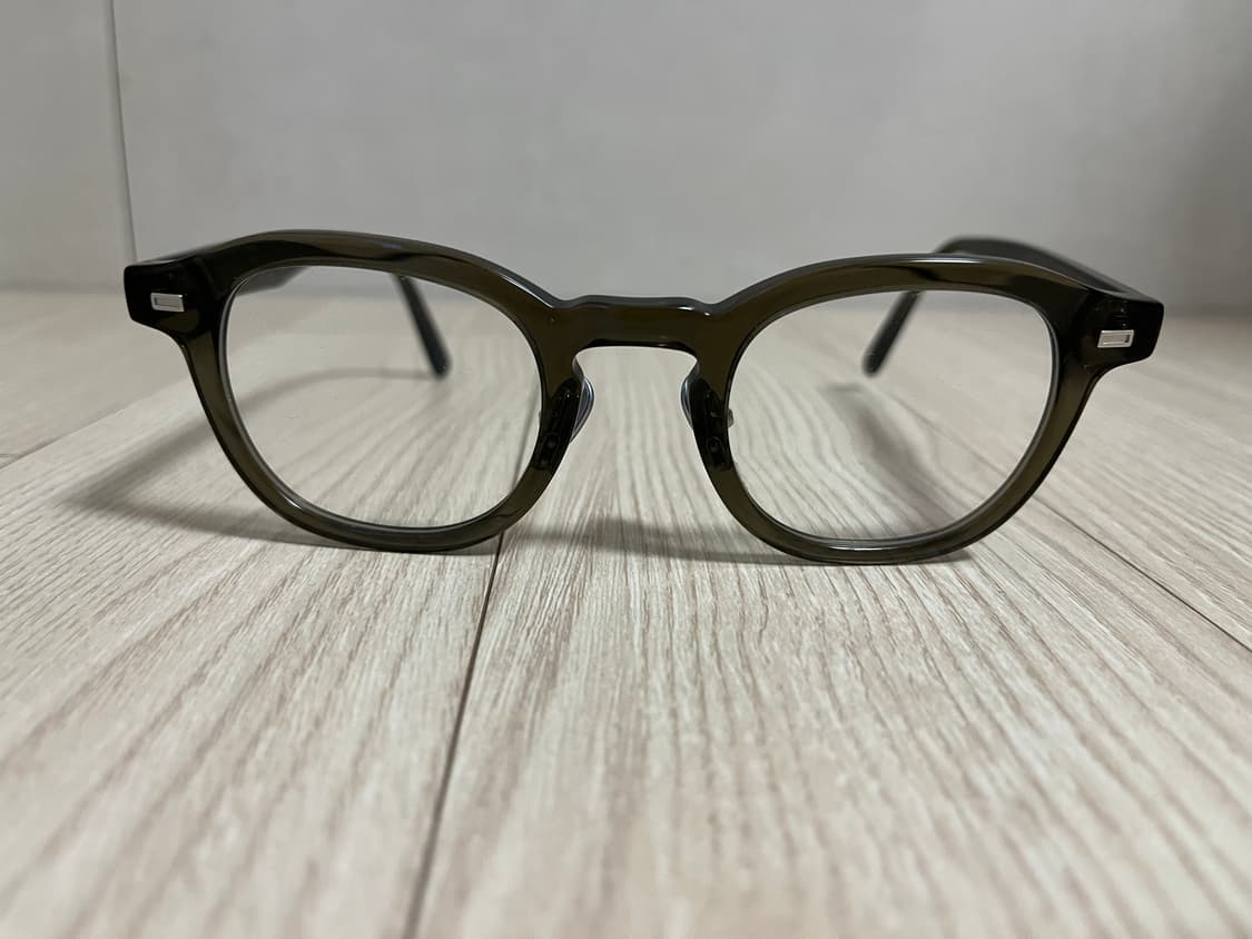 YUN 안경 DANTE 47size khaki 상품이미지2