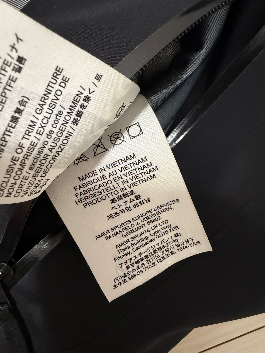 아크테릭스 베타LT MEN’S 바람막이 S사이즈 블랙 상품이미지7