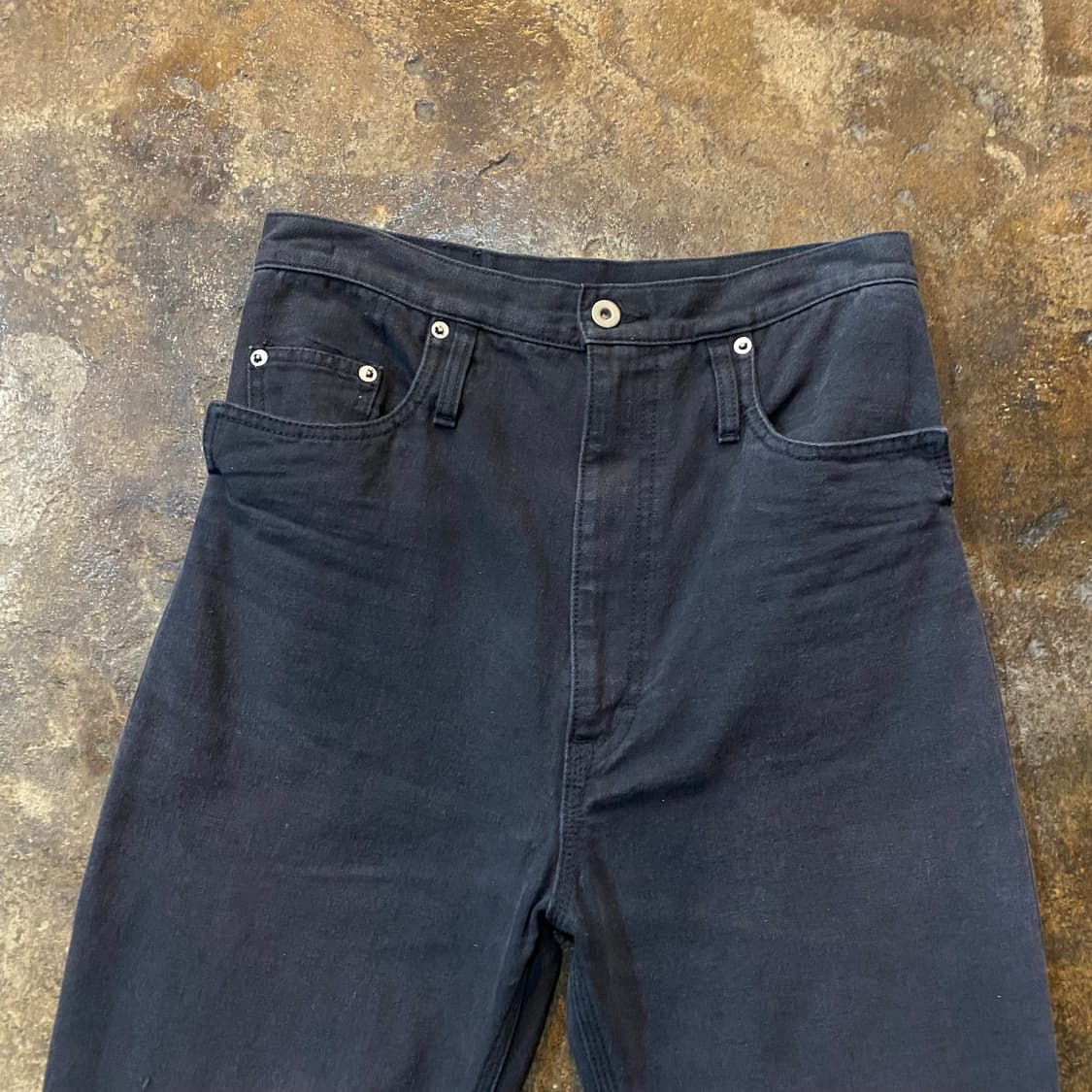 (2) kozaburo 에이징 부츠컷 3D 팬츠 상품이미지4