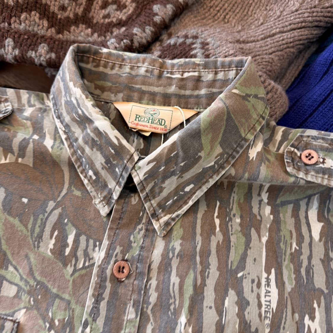 RED HEAD 리얼트리 MADE IN USA 셔츠 상품이미지4