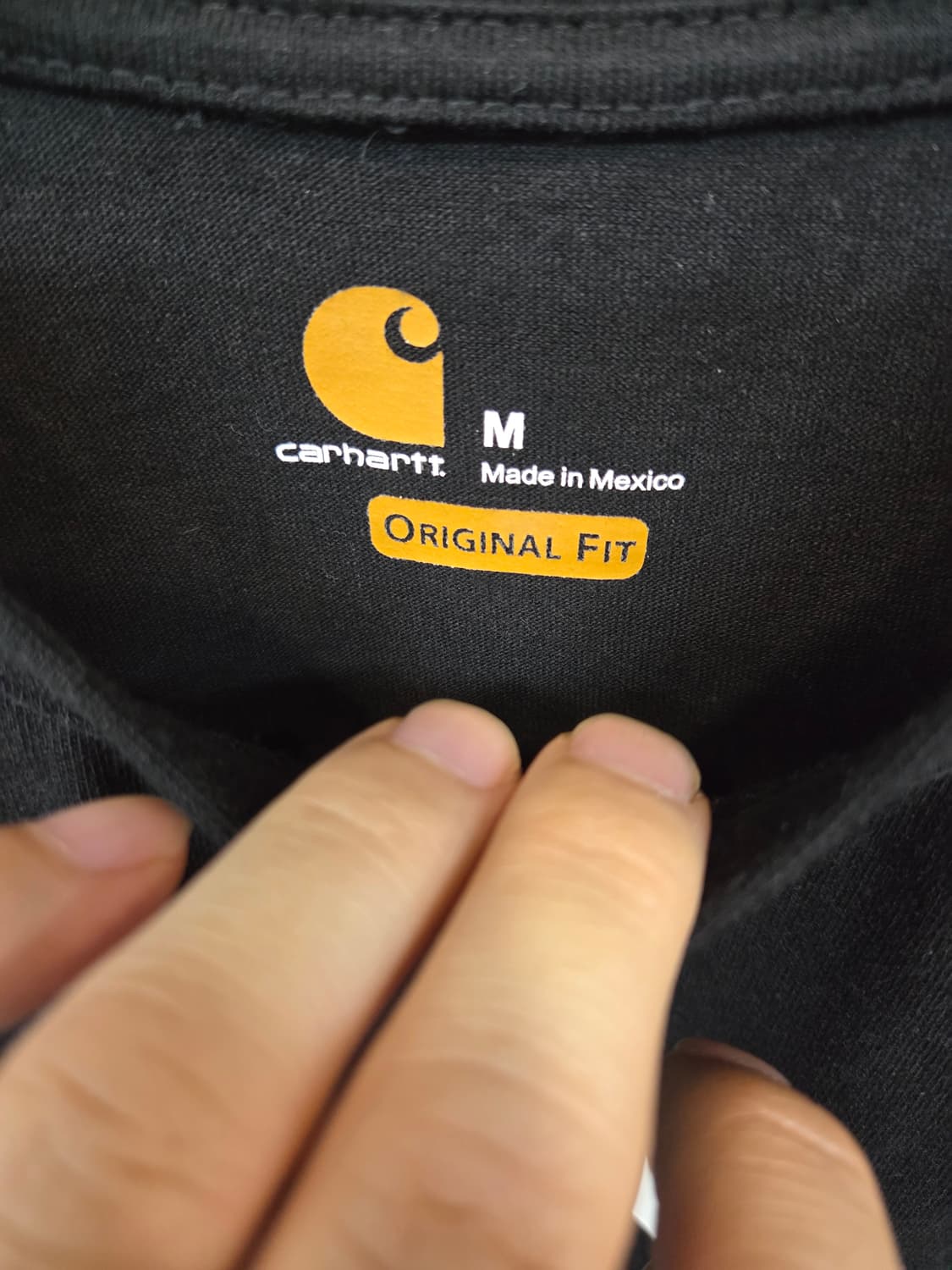 칼하트 시그니처 레터링 로고 반팔 m 레귤러  상품이미지3