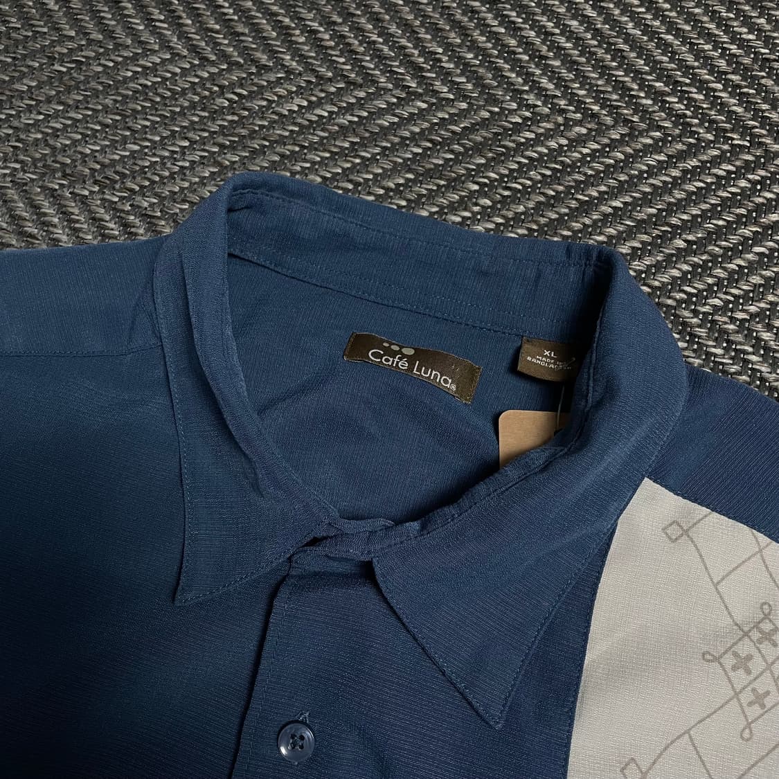 Luna USA 빈티지 쿠바 셔츠o 5180 상품이미지5