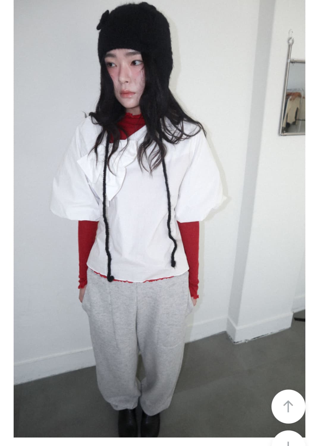 팁씨 블라우스 2번 착용 상품이미지2