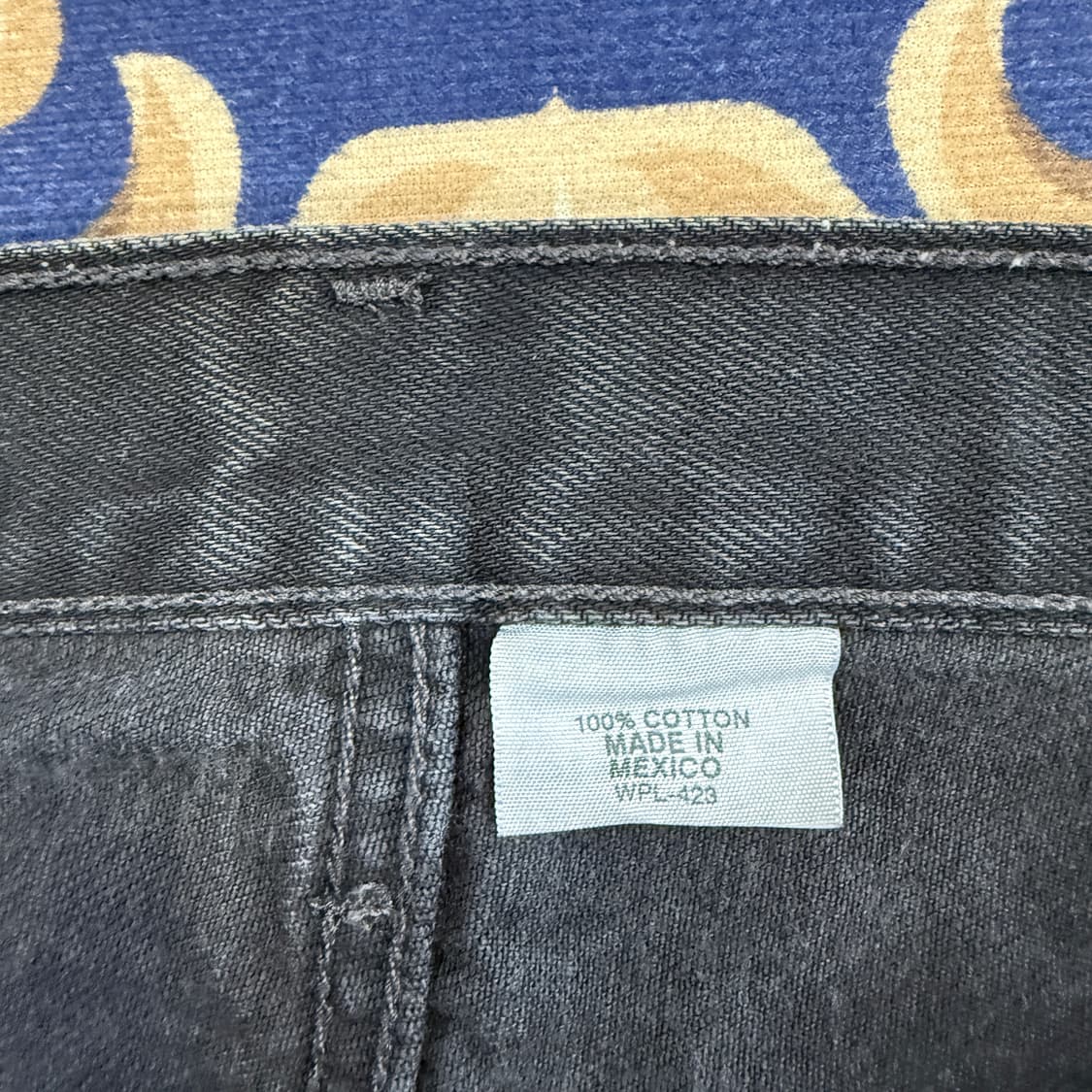 (34)00s리바이스 Levis 501 흑청 데님팬츠 상품이미지4