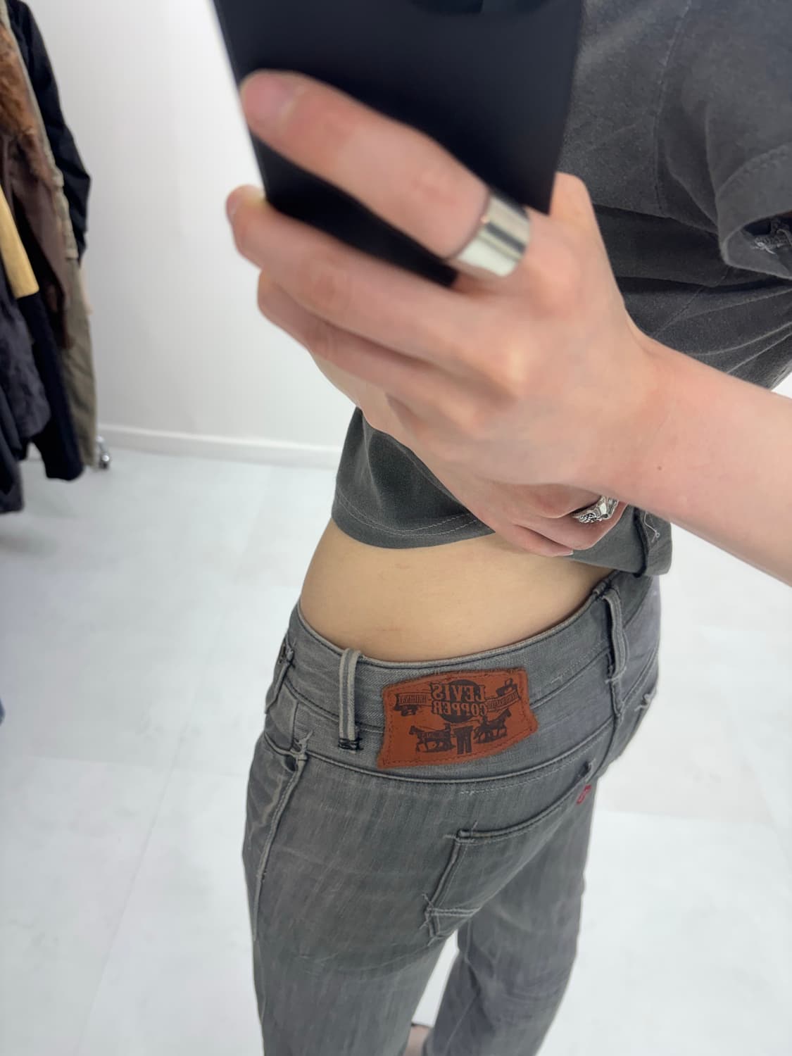 LEVIS METALLIC SILVER GRAY 상품이미지6