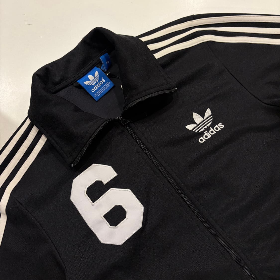 [100] 15s 아디다스 카이저 블랙 삼선 져지 넘버6 C81 상품이미지3