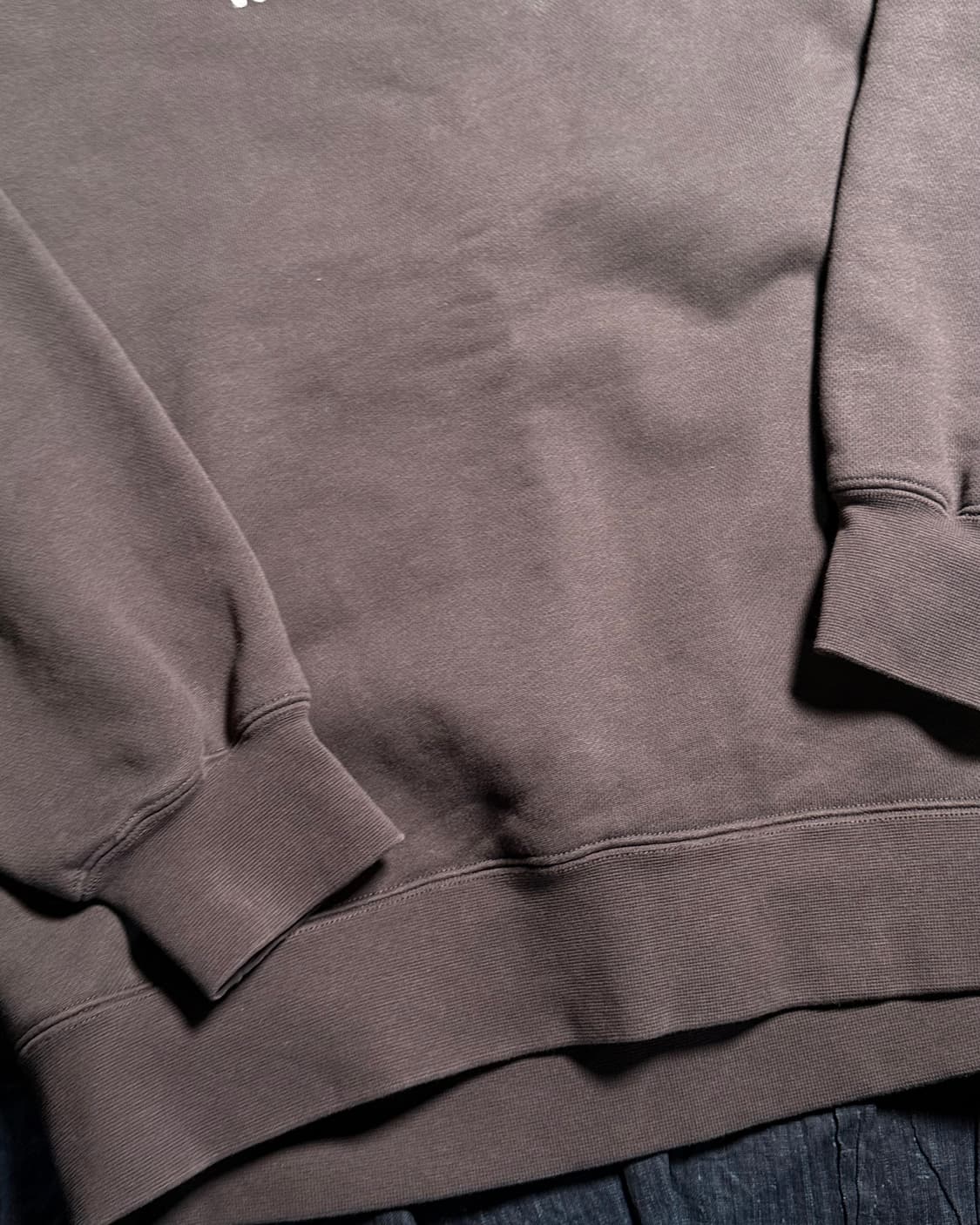 논스탁 리트리트 헬 스텐실 베이직 스웻셔츠 코리아 버전 빈티지 블랙 L 상품이미지3