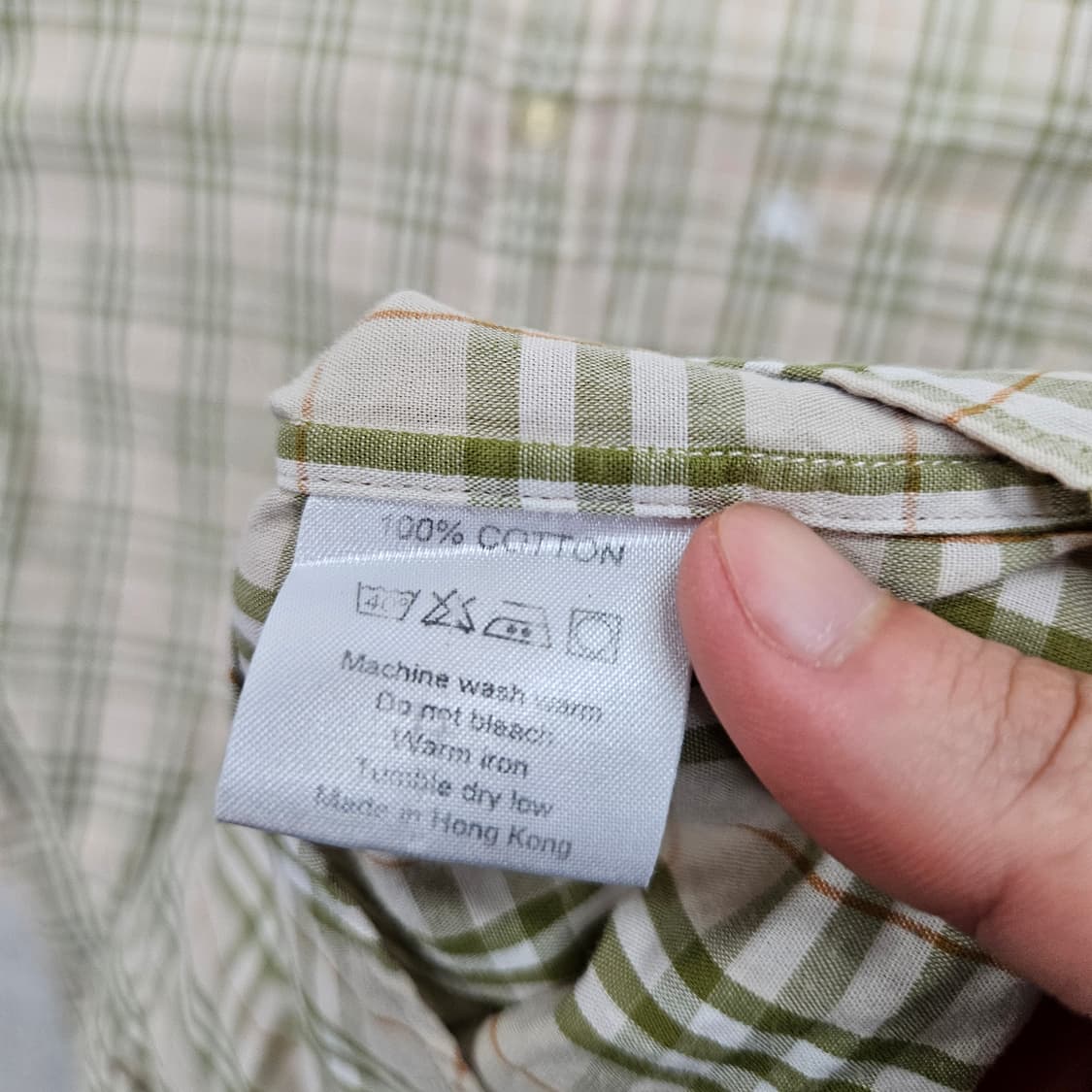 버버리 노바 체크 반팔 셔츠 L 상품이미지7