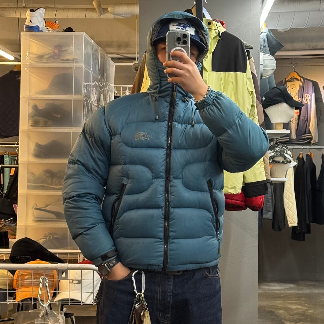 노스페이스 퍼텍스 퀀텀 경량패딩 (XL) 구스다운 상품이미지10