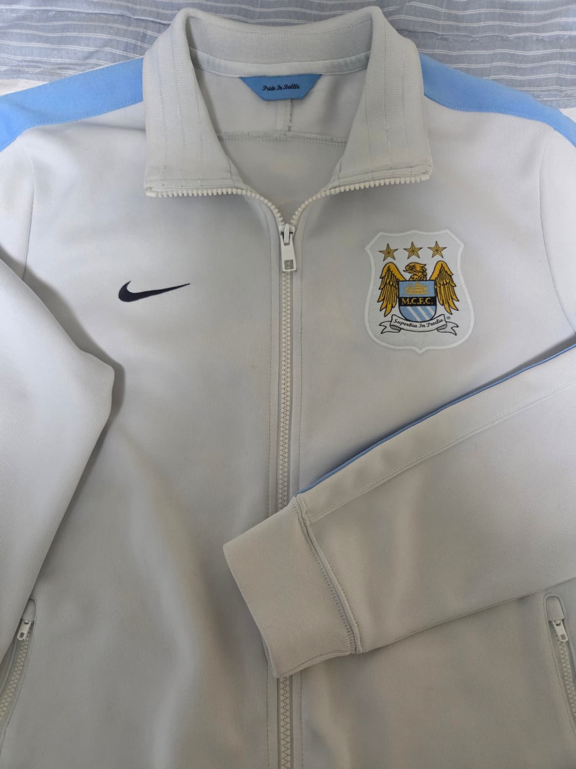 나이키 대대장 맨시티 화이트 유니폼 져지 상품이미지2