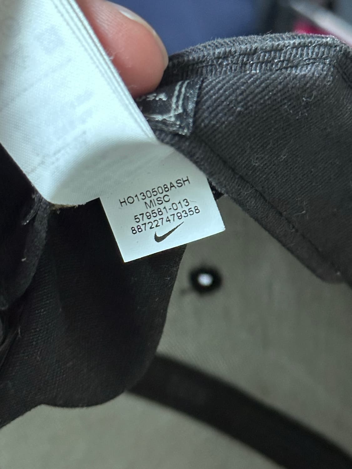 Nike 빈티지  한정판 Flatbill Wordmark 커브형 스냅백 상품이미지7