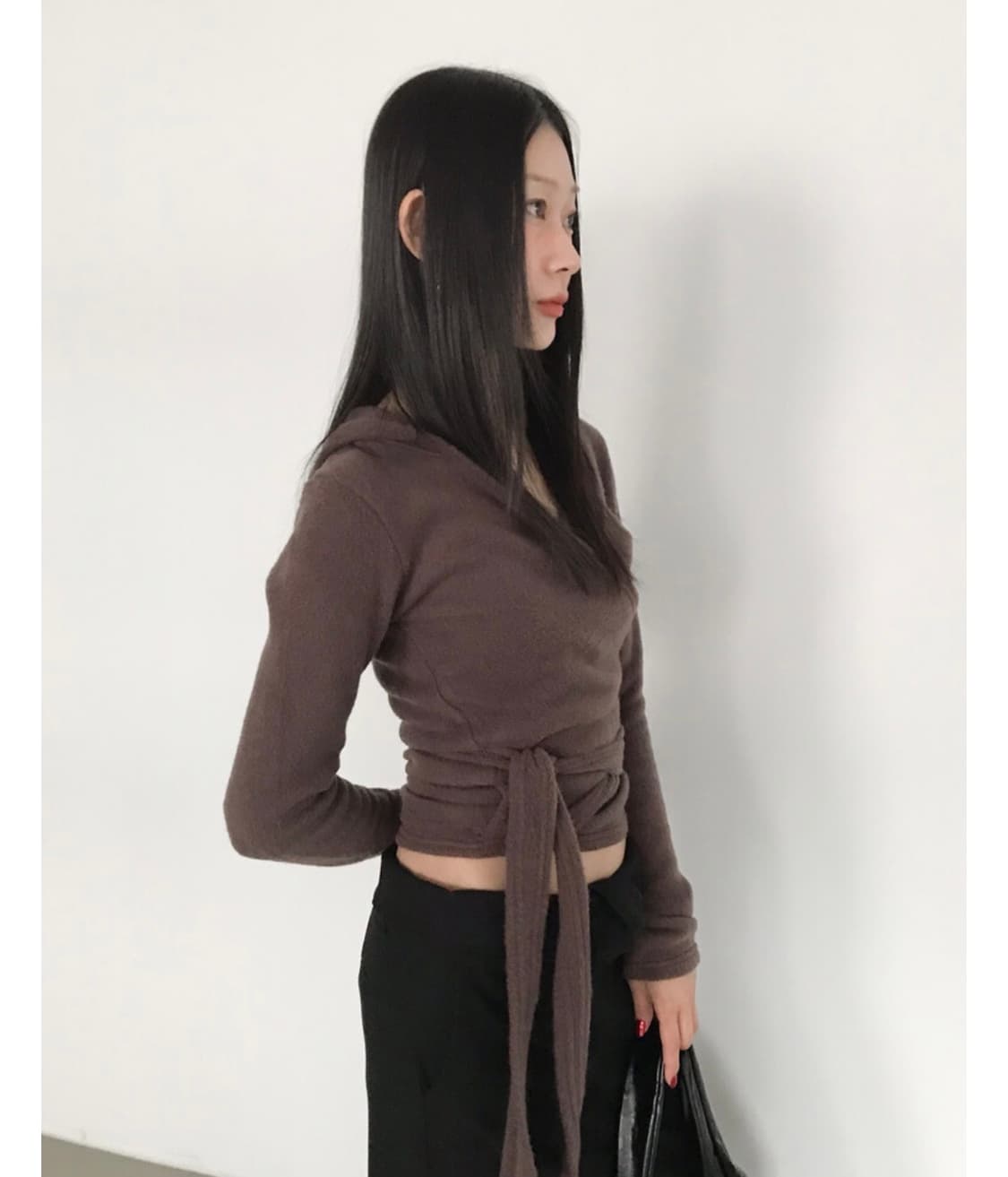 [새상품] rapture 랩쳐 fear strap hoody brown 상품이미지1