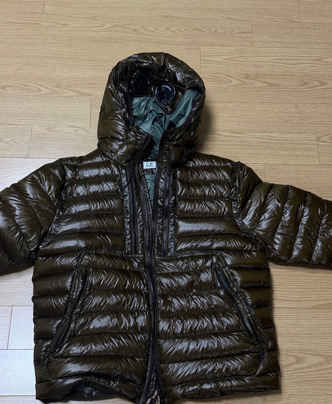 빈티지 cp컴퍼니 디디쉘 고글 경량패딩 L 상품이미지1