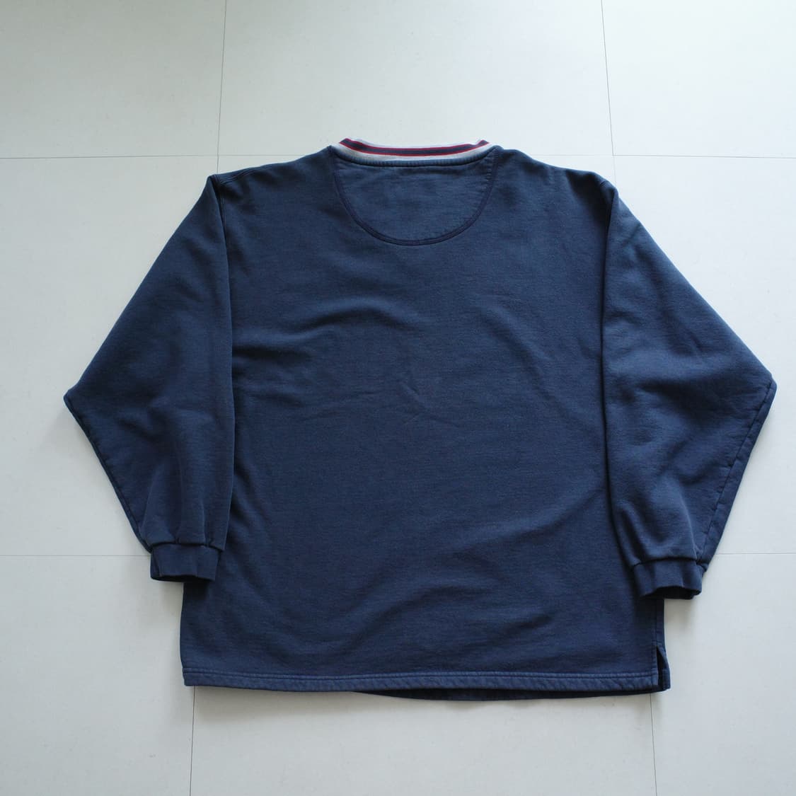 90s 엘엘빈 x 러셀 MADE IN USA 브이넥 스웨트 (XL) 상품이미지6