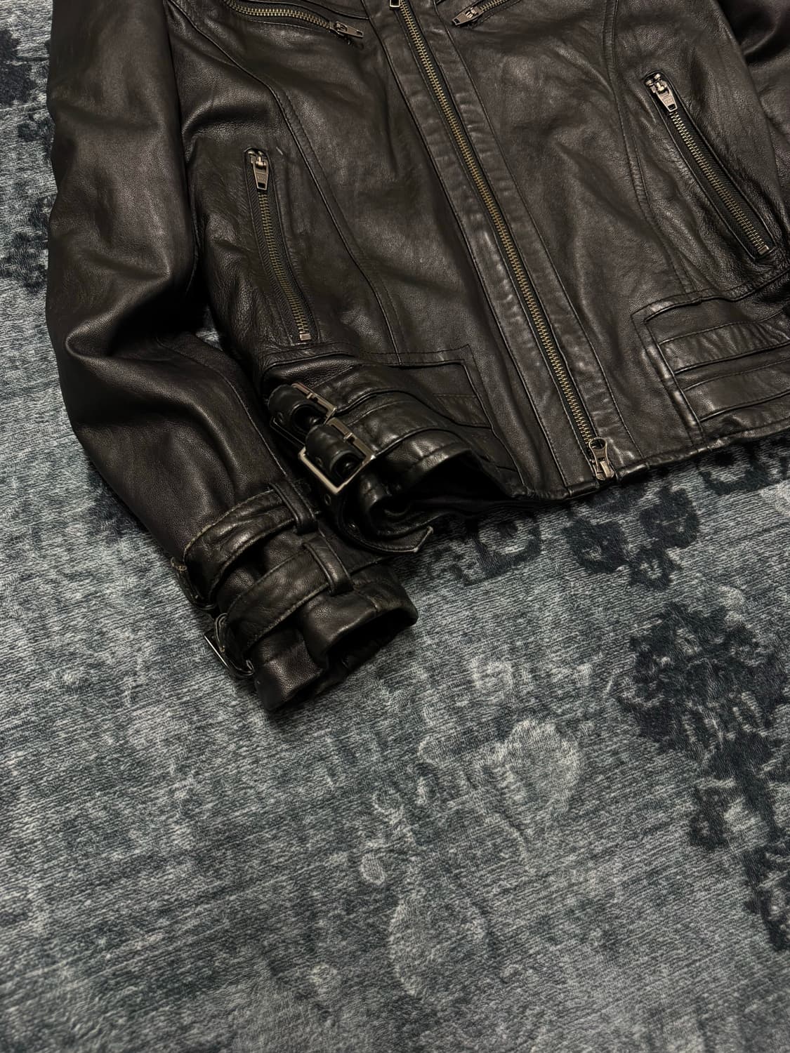 Jackrose 00s vkei trimming fur wolf leat 상품이미지4