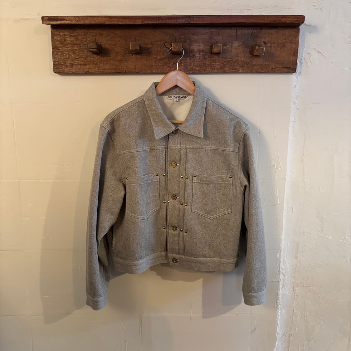 heritagefloss salt papper trucker jacket 상품이미지1