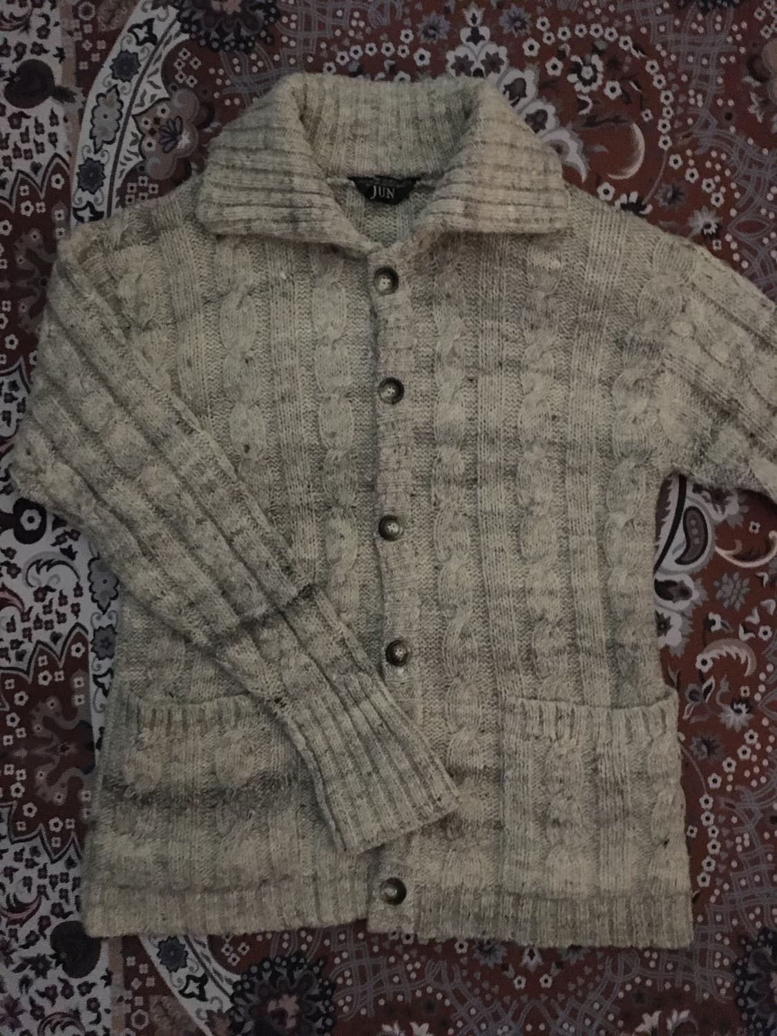 Jun men 니트 가디건 상품이미지1
