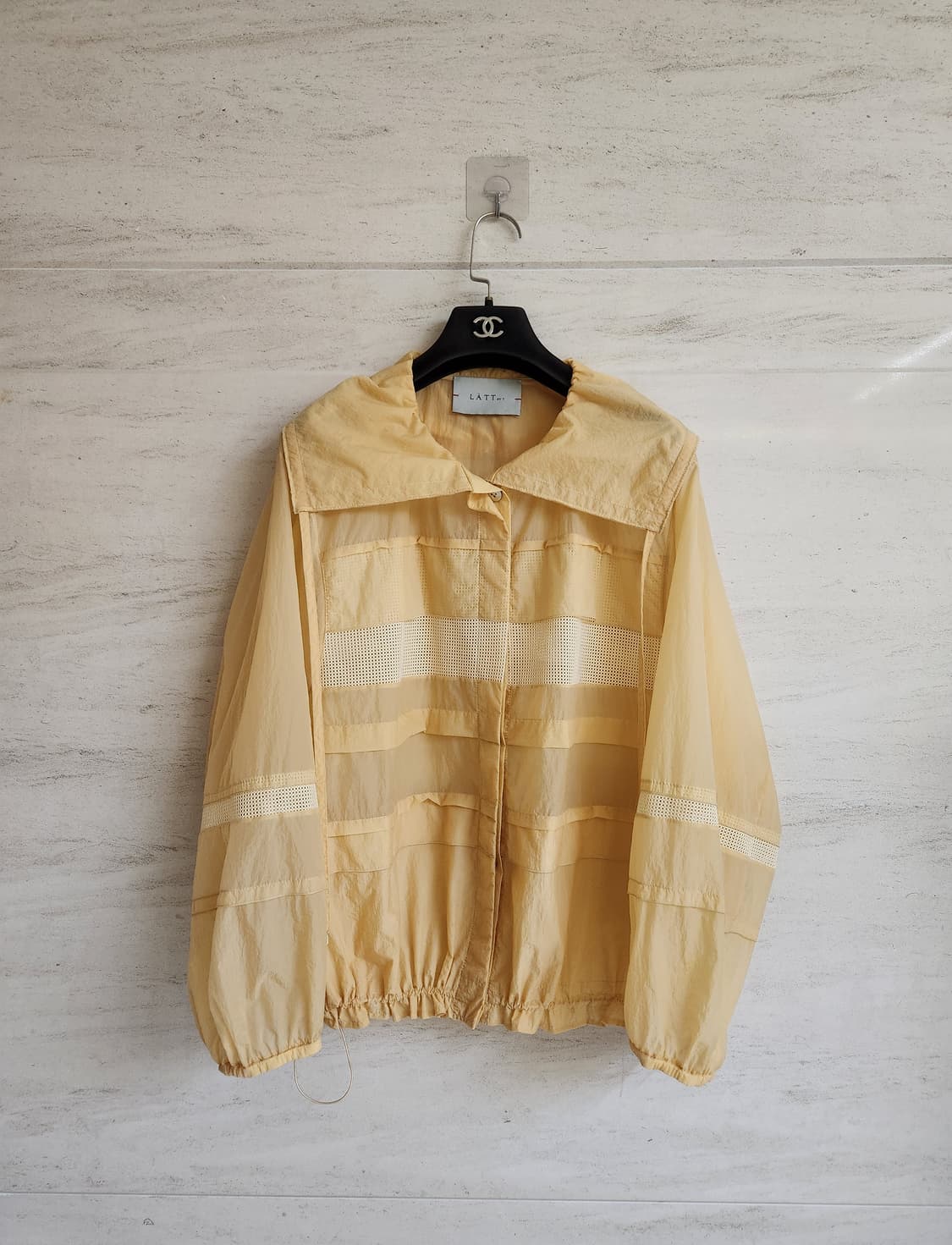 래트바이티 매쉬블록 세일러카라 점퍼 66사이즈 상품이미지5