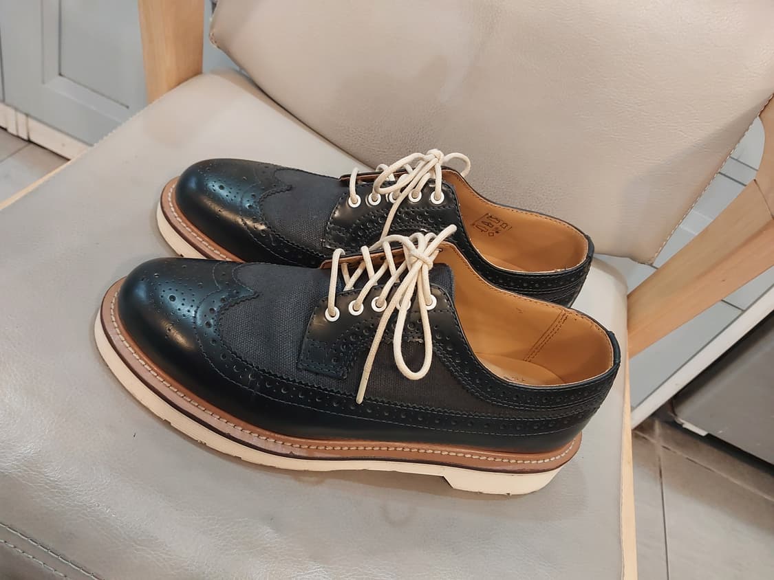 닥터마틴 알프레드 옥스포드 윙팁 네이비 250mm (UK6, US7) 상품이미지5